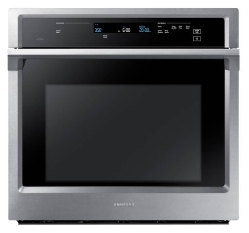 Samsung 30" Stainless Steel Smart Single Wall Oven With Steam Cook