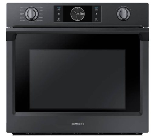 Samsung 30" Fingerprint Resistant Black Stainless Steel Smart Single Wall Oven With Flex Duo