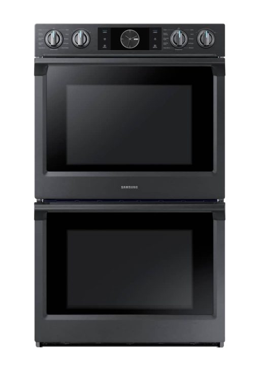 Samsung 30" Fingerprint Resistant Black Stainless Steel Double Wall Oven