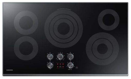 Samsung ADA 36" Fingerprint Resistant Black Stainless Steel Smart Electric Cooktop