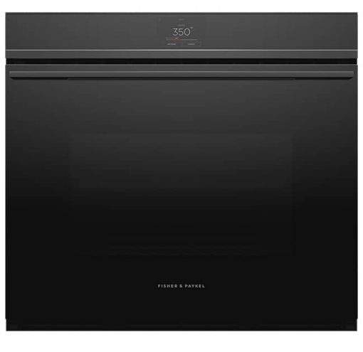 Fisher & Paykel Series 9 30" Black Built-In Single Wall Oven, 17 Function, Self-Cleaning