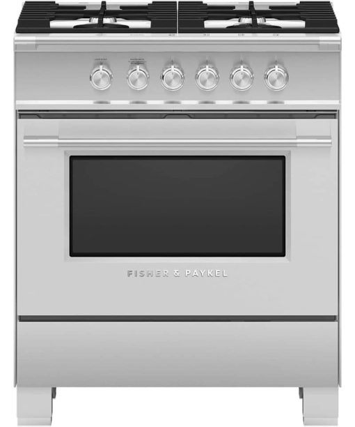 Fisher & Paykel Series 7 30" Stainless Steel Gas Range With 4 Burners