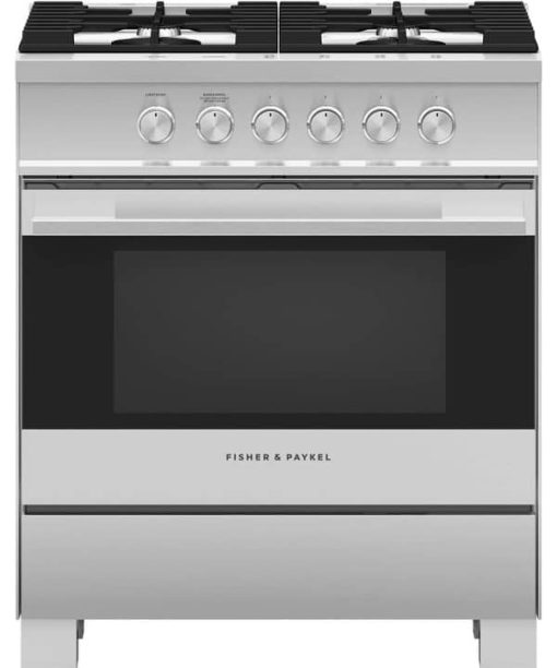 Fisher & Paykel Series 7 30" Stainless Steel Gas Range
