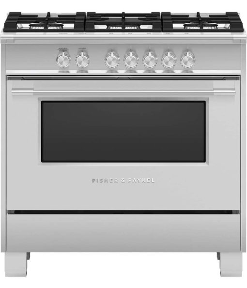 Fisher & Paykel Series 7 36" Stainless Steel Gas Range With 5 Burners
