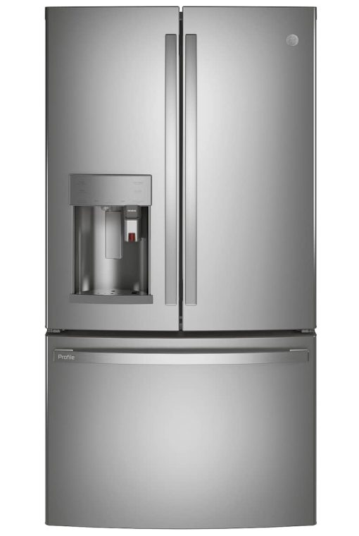 GE Profile ADA ENERGY STAR 27.7 Cu. Ft. Fingerprint Resistant Stainless Steel Smart French-Door Refrigerator With Keurig K-Cup Brewing System