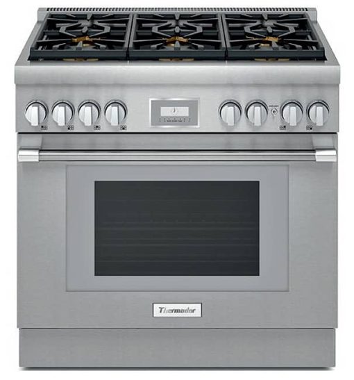 Thermador Professional Series 36" Stainless Steel Gas Pro Harmony Range