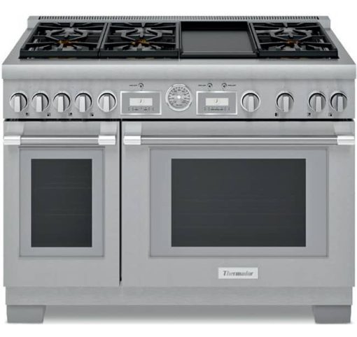 Thermador Professional Series 48" Stainless Steel Gas Pro Grand Range With Griddle