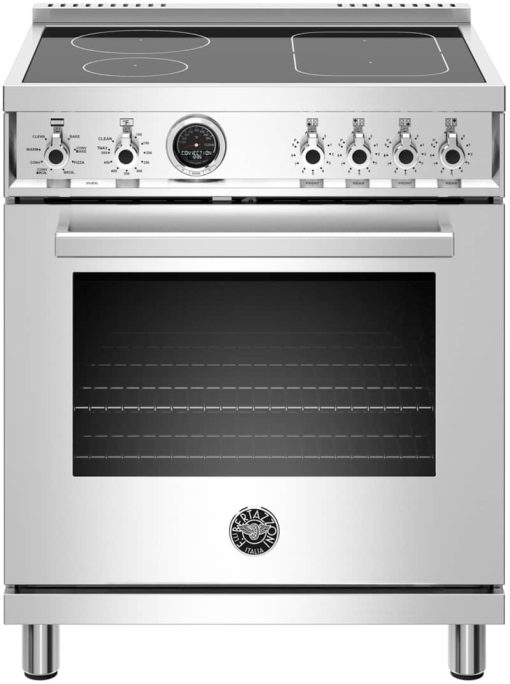 Bertazzoni Professional Series 30" Stainless Steel Self-Clean Induction Range