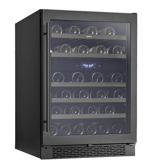 Zephyr Preserv 24" Black Stainless Frame Dual Zone Wine Cooler