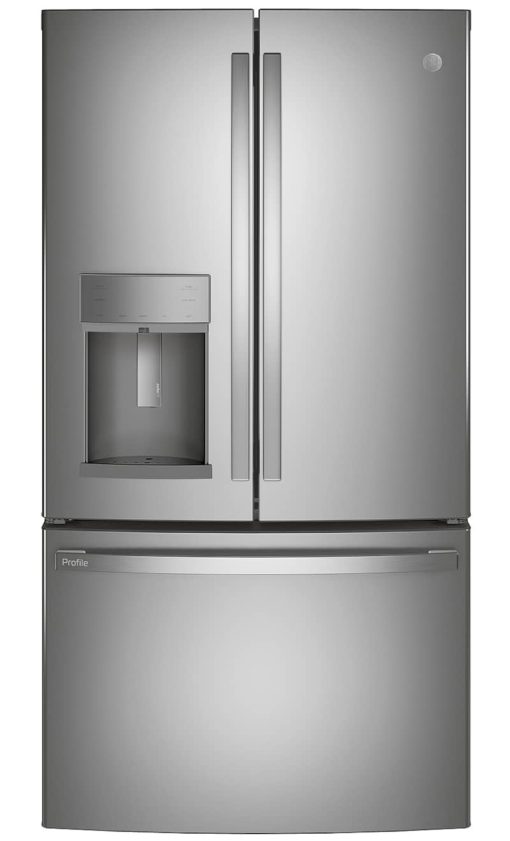 GE Profile ADA 22.1 Cu. Ft. Fingerprint Resistant Stainless Steel Counter-Depth French-Door Refrigerator With Door In Door And Hands-Free AutoFill
