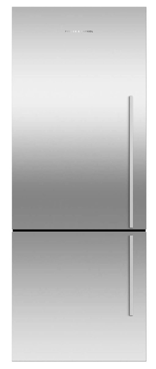 Fisher & Paykel 13.4 Cu. Ft. Stainless Steel Left-Hinge Counter-Depth Bottom Freezer Refrigerator