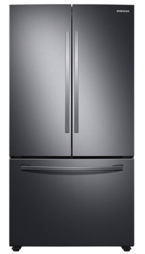 Samsung ADA 28 Cu. Ft. Fingerprint Resistant Black Stainless Steel Large Capacity 3-Door French Door Refrigerator