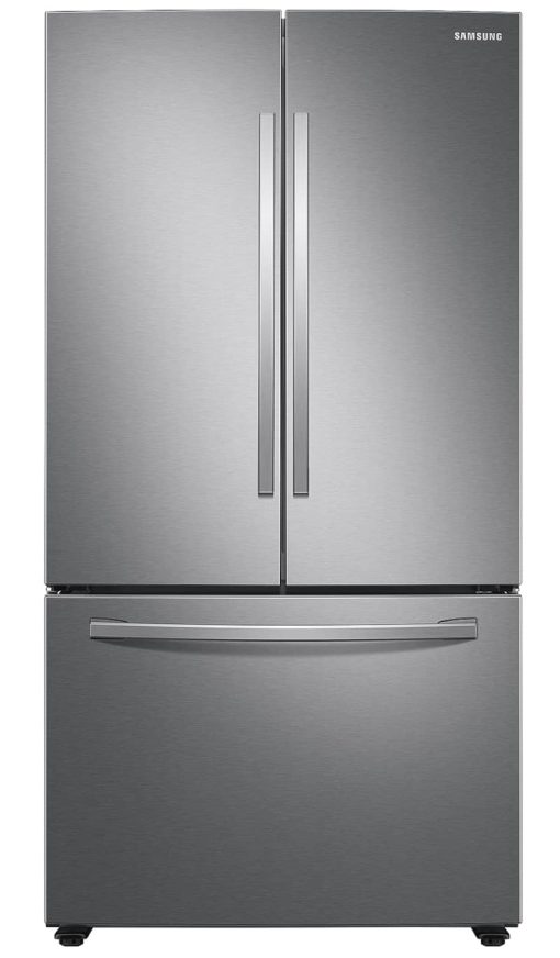 Samsung ADA 28 Cu. Ft. Fingerprint Resistant Stainless Steel Large Capacity 3-Door French Door Refrigerator With Internal Dispenser