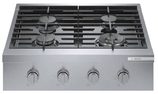 Bosch ADA 30" Stainless Steel Slide-In Gas Rangetop