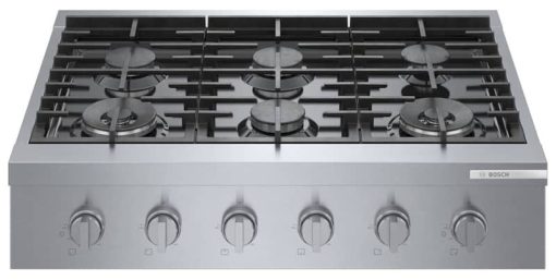 Bosch ADA 36" Stainless Steel Slide-In Gas Rangetop