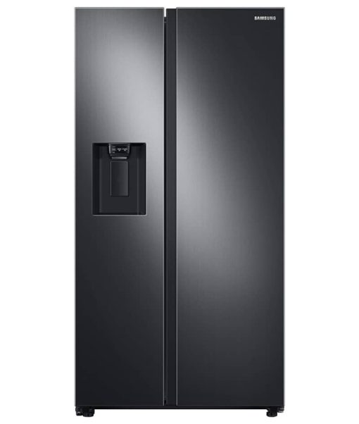 Samsung ADA 27.4 Cu. Ft. Large Capacity Fingerprint Resistant Black Stainless Steel Side-By-Side Refrigerator