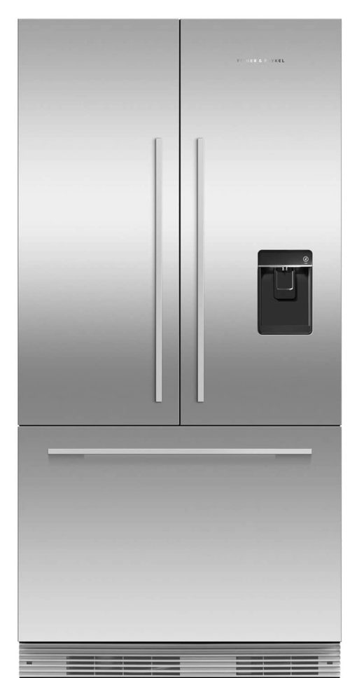 Fisher & Paykel 36" Custom Panel Built-In French Door Refrigerator, Ice & Water