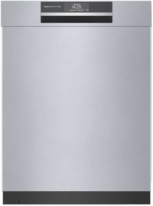 Bosch 800 Series 24" Stainless Steel Recessed Handle Dishwasher