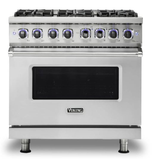 Viking 7 Series 36" Stainless Steel Dual Fuel Range