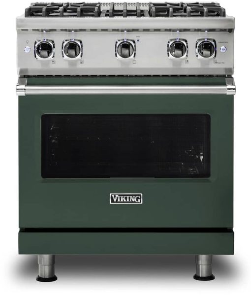 Viking Professional 5 Series 30" Blackforest Green Natural Gas Range