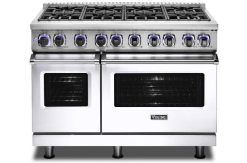 Viking 7 Series 48" White Natural Gas Range