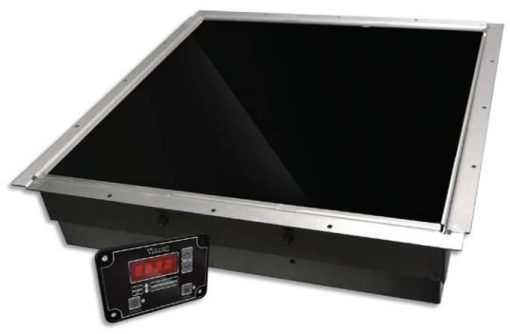 Viking 5 Series 18" Black Glass With Stainless Frame Undercounter Incogneeto Induction Warmer