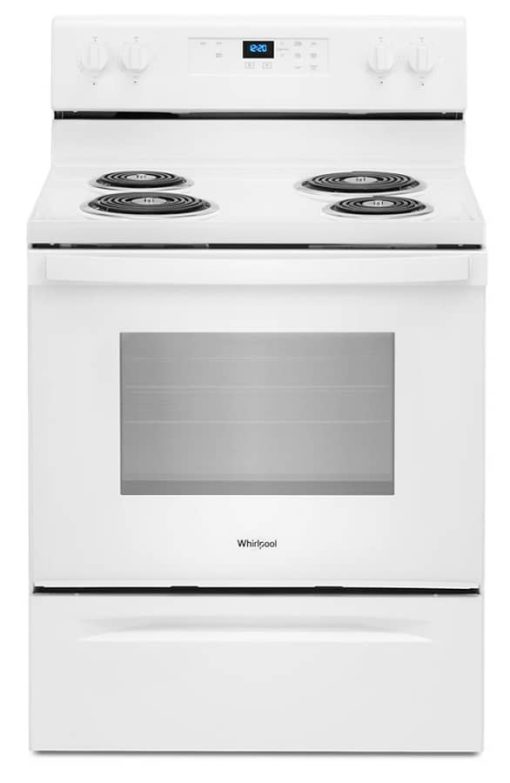 Whirlpool 4.8 Cu. Ft. White Electric Range With Keep Warm Setting