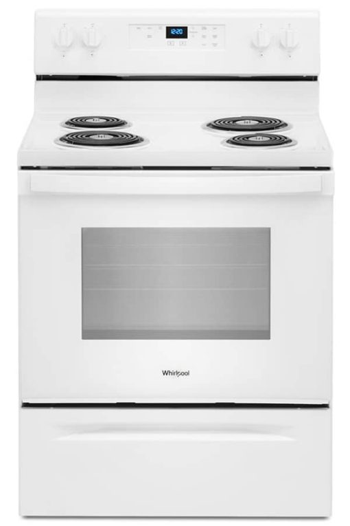 Whirlpool 4.8 Cu. Ft. White Electric Range With Keep Warm Setting