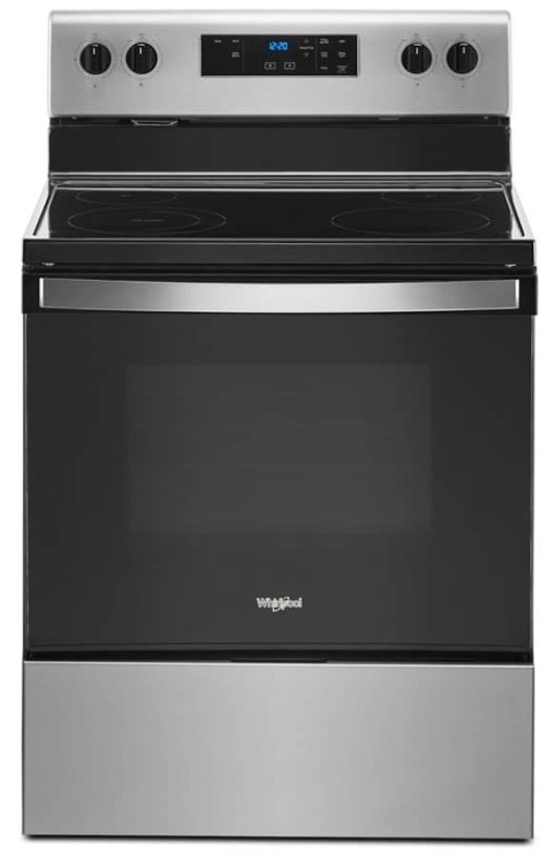 Whirlpool 5.3 Cu. Ft. Stainless Steel Electric Range With Keep Warm Setting
