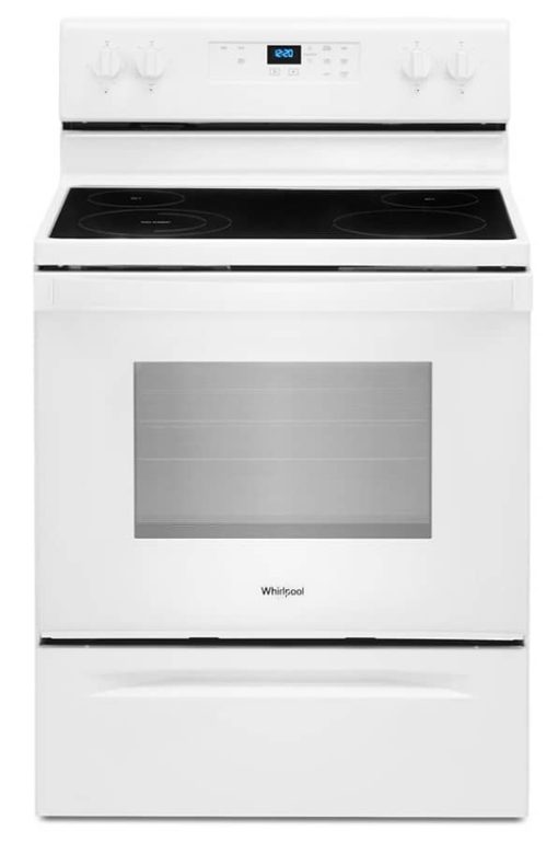 Whirlpool 5.3 Cu. Ft. White Electric Range With Keep Warm Setting