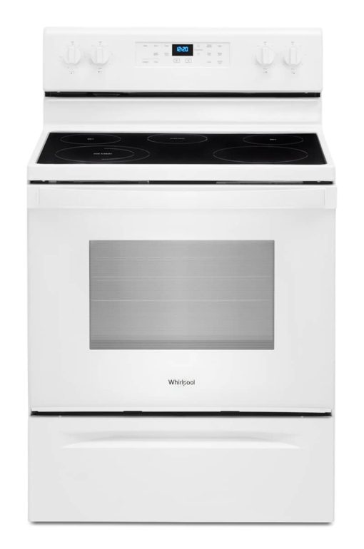Whirlpool 5.3 Cu. Ft. White Electric Range With Frozen Bake Technology