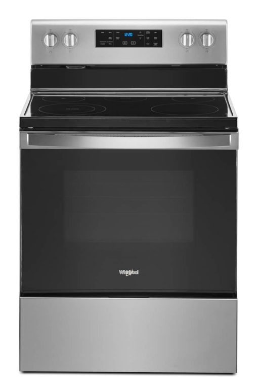 Whirlpool 5.3 Cu. Ft. Fingerprint Resistant Stainless Steel Electric Range With Frozen Bake Technology
