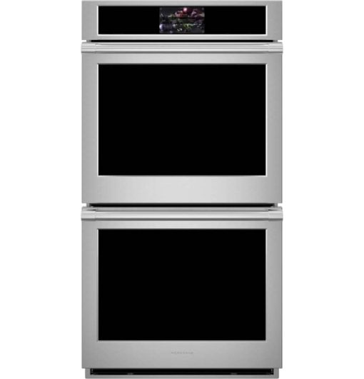 Monogram Statement Collection 27" Stainless Steel Smart Electric Convection Double Wall Oven