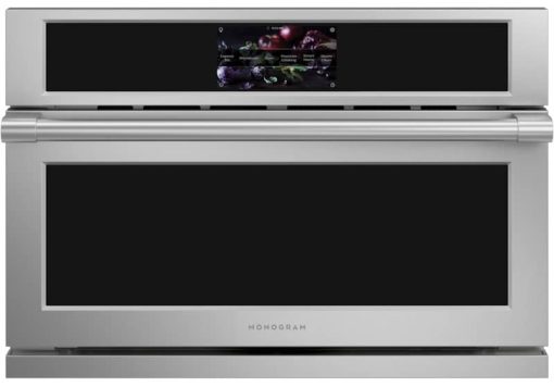 Monogram Statement Collection 30" Stainless Steel Smart Five In One Wall Oven With 240 V Advantium Technology