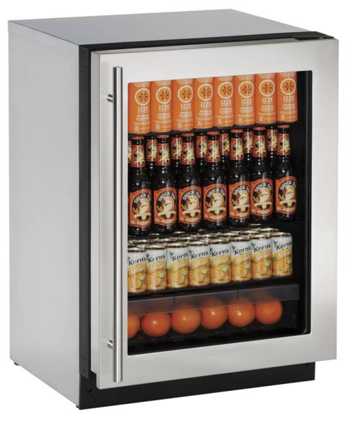 U-Line 2000 Series 24" Stainless Frame Refrigerator