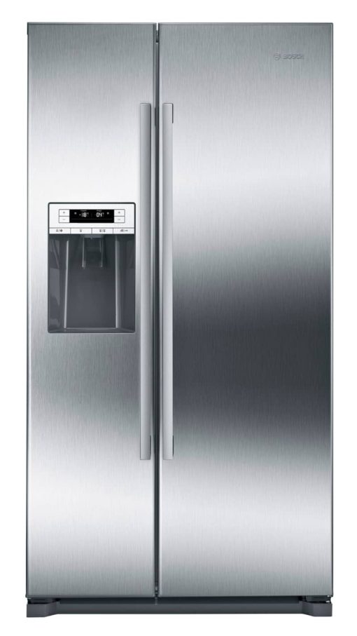 Bosch 300 Series 36" Anti-Fingerprint Stainless Steel Counter-Depth Side-By-Side Refrigerator