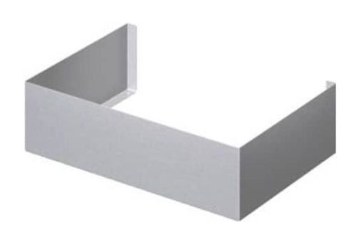 Thermador Stainless Steel 6-Inch Tall Duct Cover for Professional Chimney Wall Hood