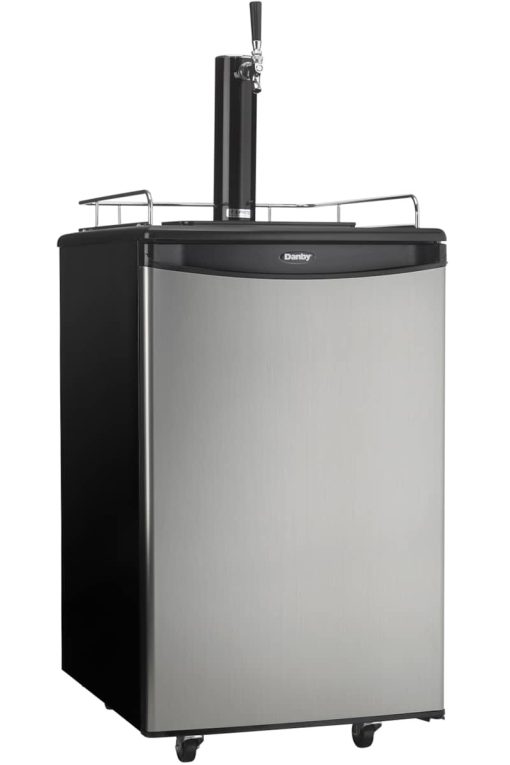Danby 5.4 Cu. Ft. Spotless Steel Kegerator