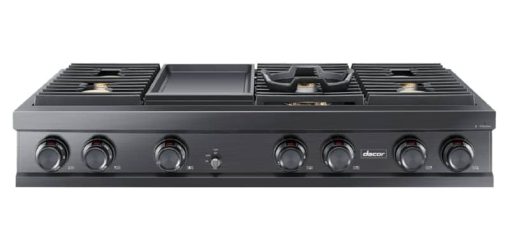 Dacor Contemporary 48" Graphite Stainless Steel Liquid Propane Gas Rangetop With Griddle