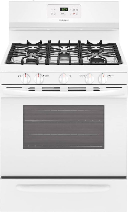 Frigidaire 30" White Gas Range