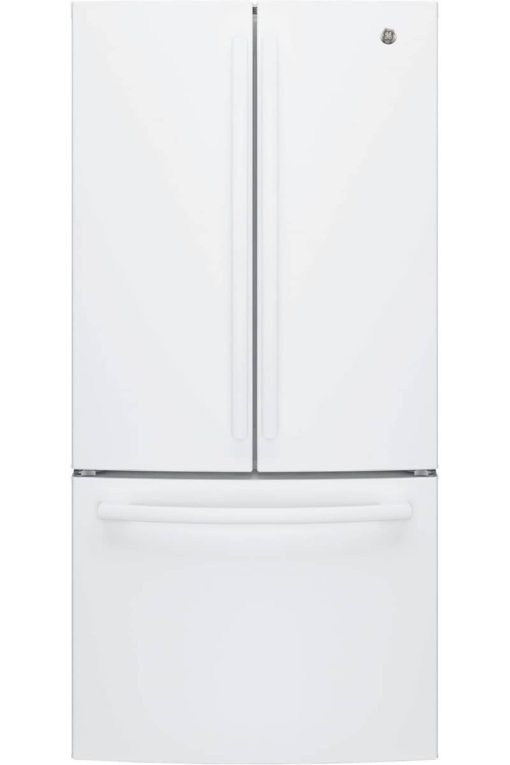 GE ENERGY STAR 24.7 Cu. Ft. White French-Door Refrigerator