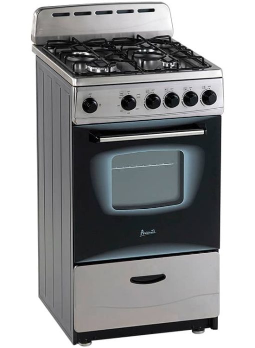 Avanti ADA 20" Stainless Steel Gas Range
