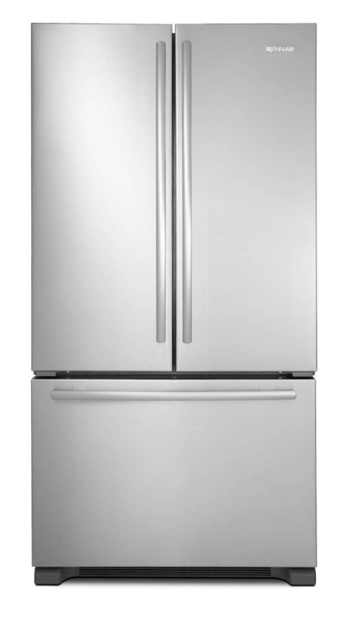 JennAir 72" Monochromatic Stainless Steel Counter Depth French Door Refrigerator