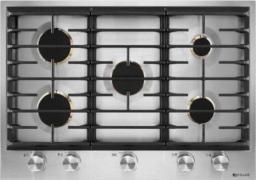 JennAir Euro-Style 30" Stainless Steel 5-Burner Gas Cooktop