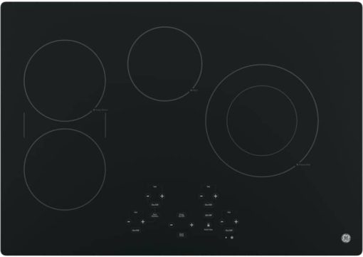 GE ADA 30" Black Built-In Touch Control Electric Cooktop
