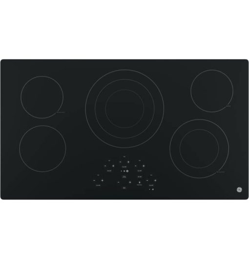 GE ADA 36" Black Built-In Touch Control Electric Cooktop