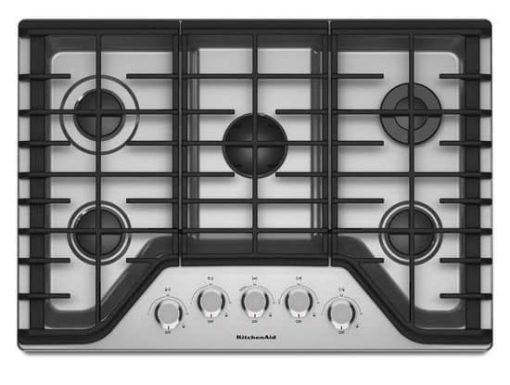 KitchenAid ADA 30" Stainless Steel 5-Burner Gas Cooktop