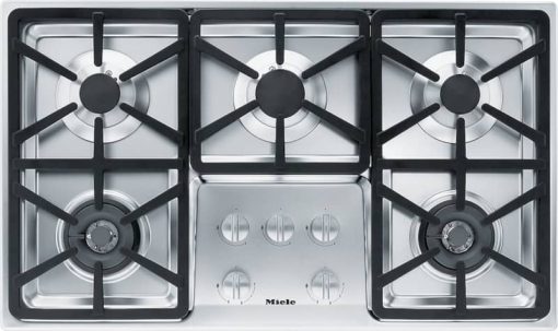Miele KM 3474 G 36" Stainless Steel Natural Gas Cooktop