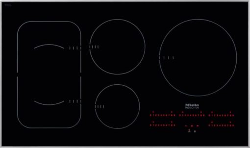 Miele KM 6370 36" Black Induction Cooktop