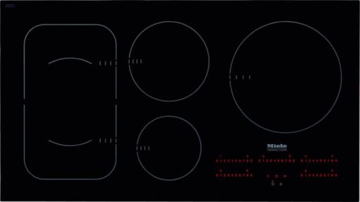 Miele KM 6375 36" Black Flush-Mounted Induction Cooktop